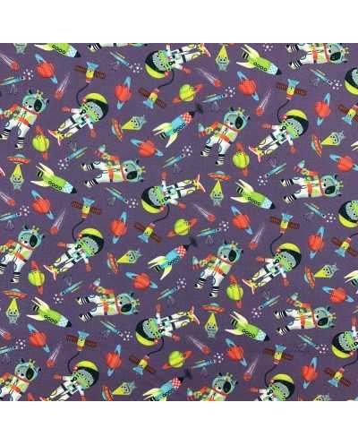 Tessuto Cotone Astronauta...