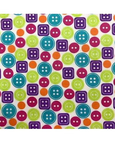 Tessuto Cotone Stampa...