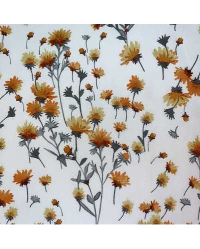 Tessuto Panama Fiorellini...