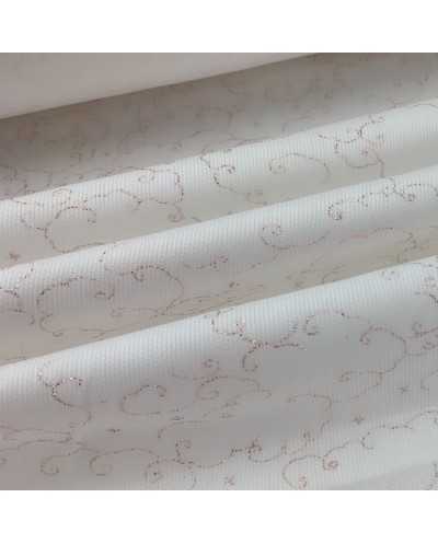 Tessuto Millerighe Glitter...