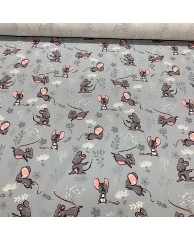 Tessuto Jersey Cotone...