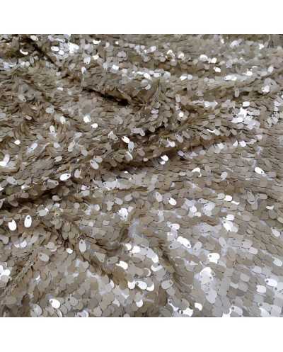 Tessuto Paillettes Ovale 50...