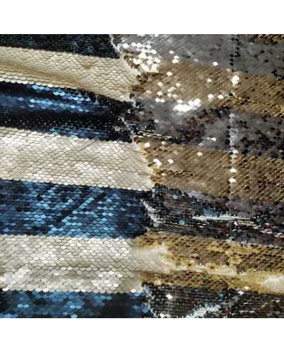 Tessuto Jersey Paillettes...