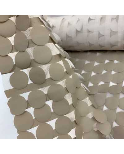 Tessuto Ecopelle Frange...