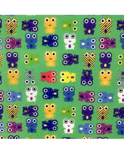 Tessuto Pannolenci Ranocchi...