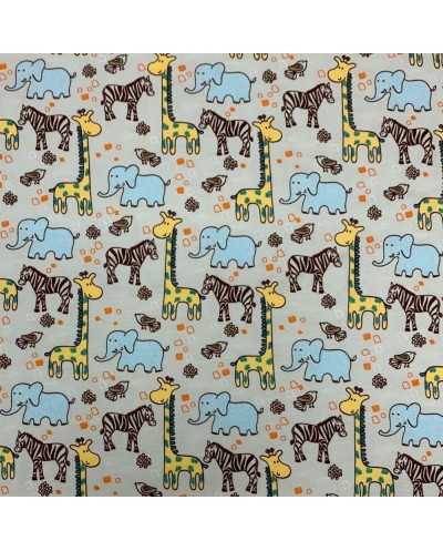 Tessuto Jersey Cotone...