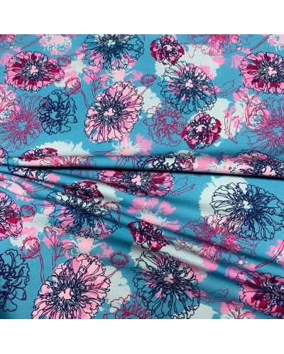 Tessuto Jersey Cotone...