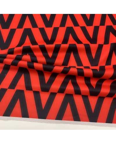 Tessuto Cappotto V Rosso...