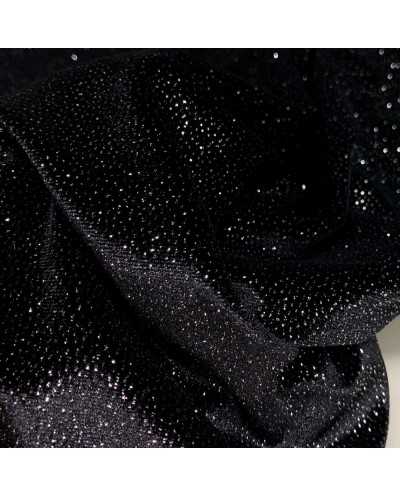 Tessuto Velluto Nero...