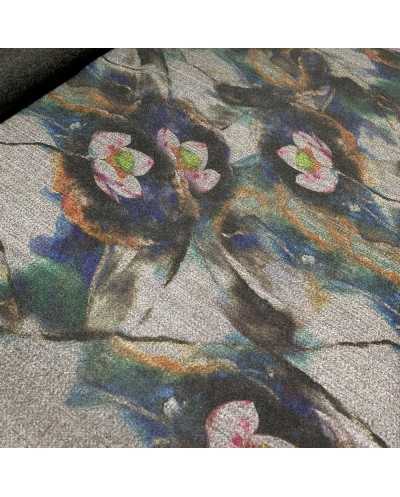 Tessuto Cappotto V Fiore...