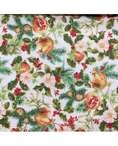 Tessuto Panama Natale...