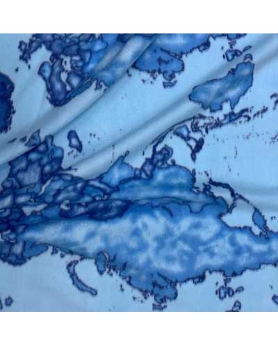 Tessuto Pile Mondo Celeste...