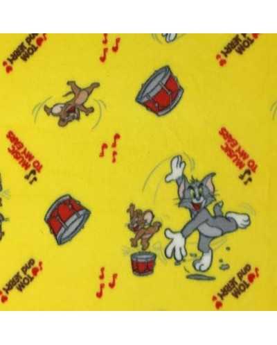 Tessuto Pile Tom&Jerry...