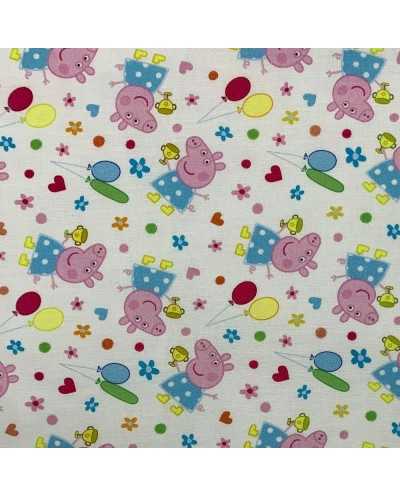 Tessuto Bambini Palloncini...