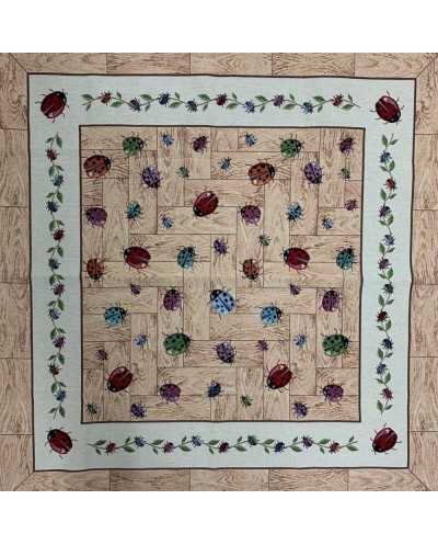 Pannello Gobelin Coccinelle...