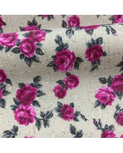 Tessuto Panama Melange...