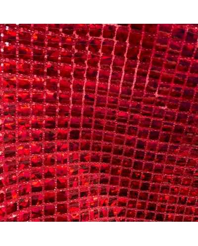 Tessuto Paillettes Quadrata...