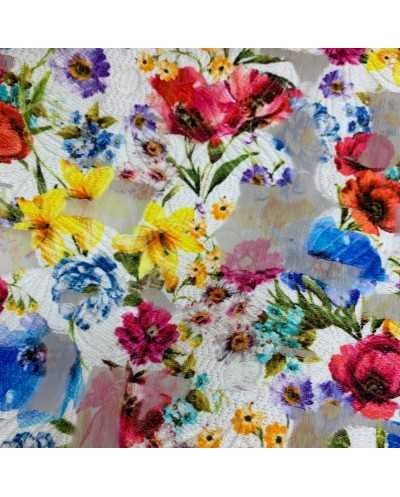 Tessuto Devorè Viscosa...