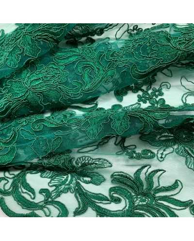 Tessuto Tulle Ricamato...