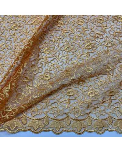 Tessuto Tulle Ricamato...