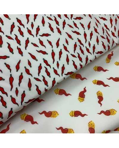 Tessuto Cotone Cornetto...