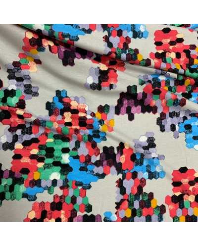 Tessuto Jersey Viscosa...