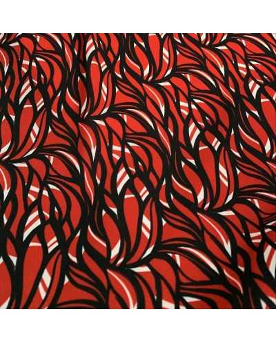 Tessuto Crepe Fuego 50 Cm