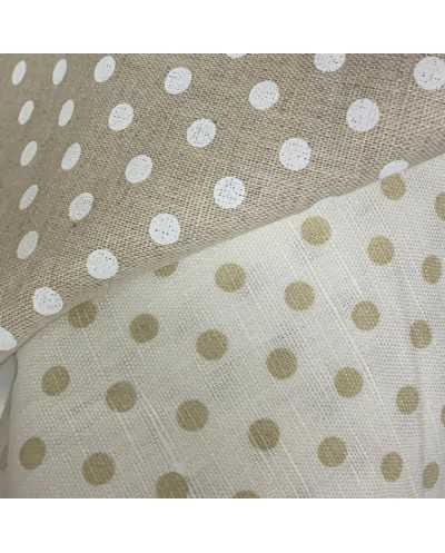 Tessuto Misto Lino Cotone...