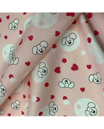 Tessuto Millerighe Doggy 50 Cm