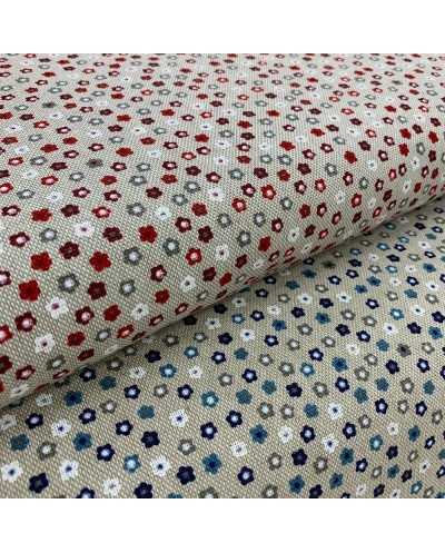 Tessuto Panama Shabby Mini...