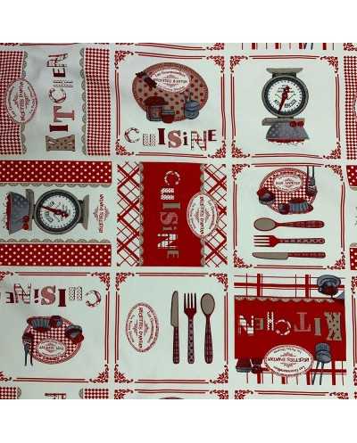 Tessuto Panama Cuisine 50 Cm