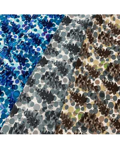 Tessuto Crepe Bollicine 50 Cm