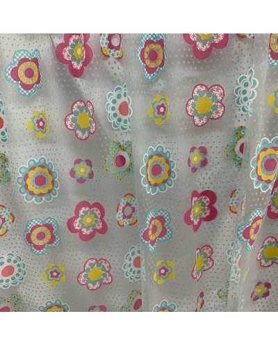 Tessuto Tenda Fiori...