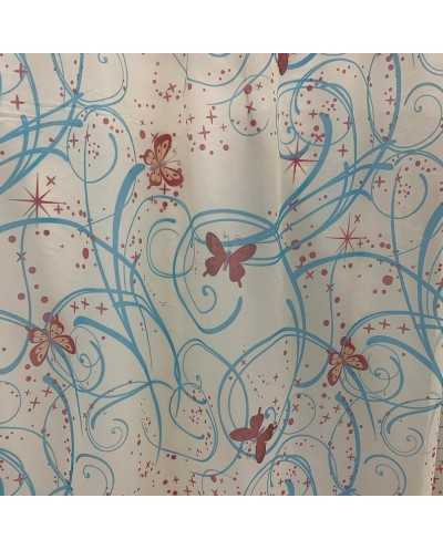 Tessuto Tenda Farfalle...