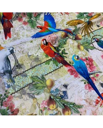 Tessuto Panama Stampa...