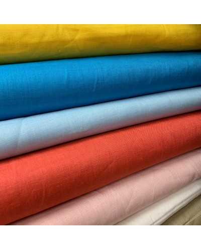 Tessuto Puro Lino Camicia...