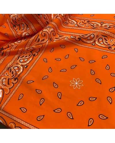 Tessuto Cotone Bandana...