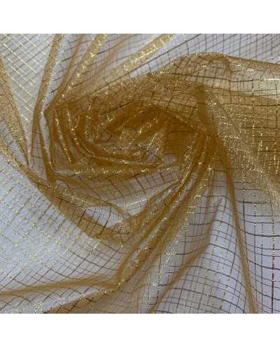 Tessuto Organza Quadrettini...
