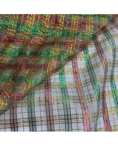 Tessuto Organza Scozzesino...