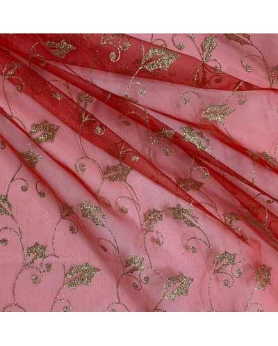 Tessuto Organza Lurex...