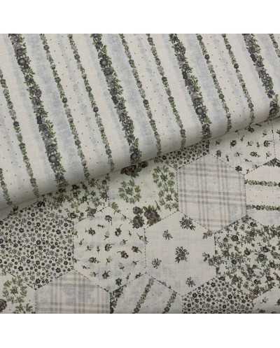 Tessuto Cotone Patchwork...