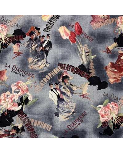 Tessuto Cotone Stampato...