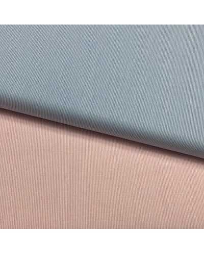Tessuto Cotone Micro Riga...