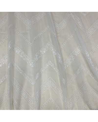 Tessuto Tenda Ricamata...