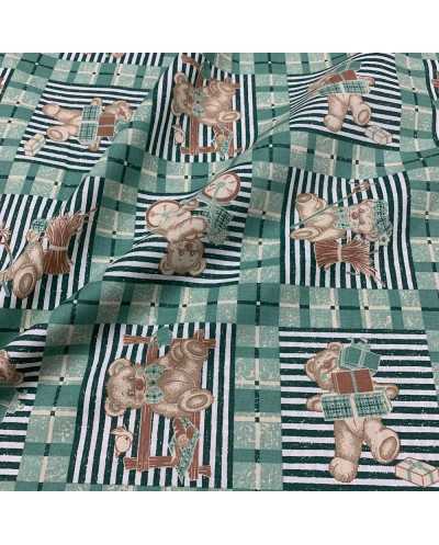 Tessuto Cotone 280 Orsetto...