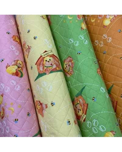 Tessuto Cotone Trapuntino...