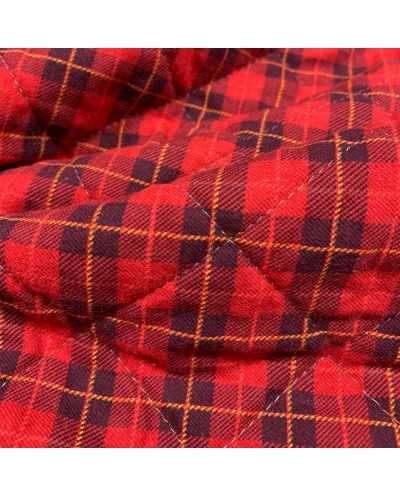Tessuto Trapunto Tartan...