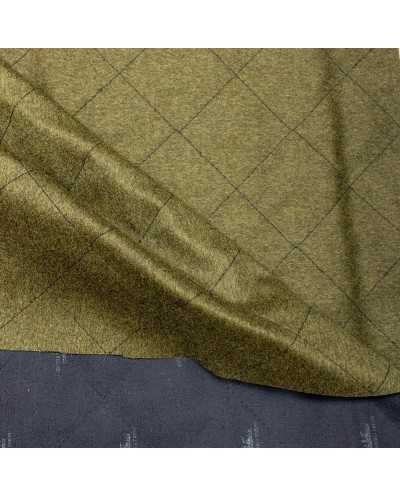 Tessuto Trapunto Lana Panno...