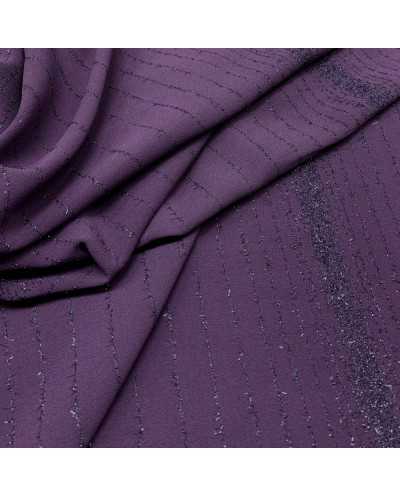 Tessuto Cady Seta Righe...