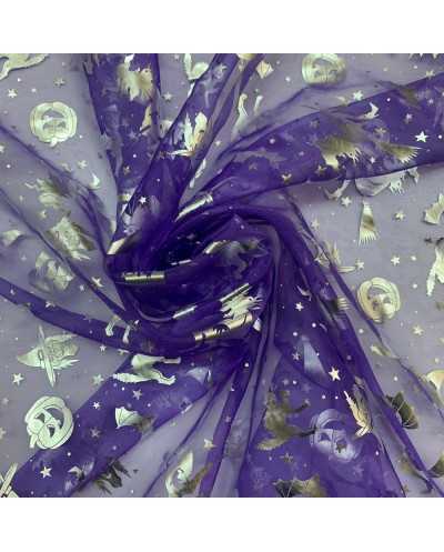 Tessuto Organza Streghe 50 Cm